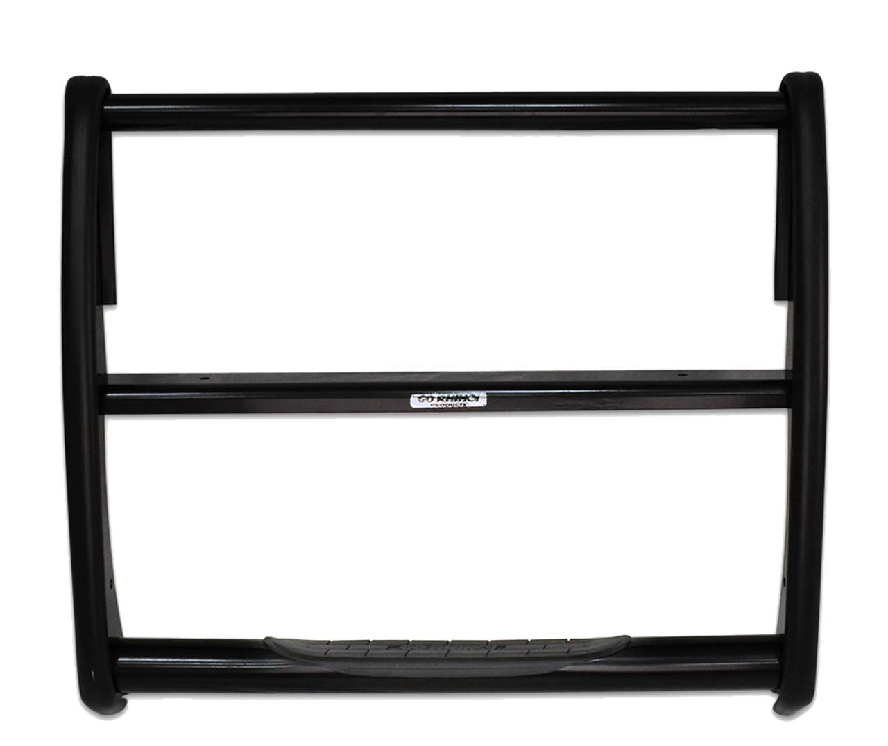 Go Rhino 3128B RAM 1500 2009-2019 3000 Series StepGuard - Center Grille Guard Only, Black Mild Steel Installation Kit Included