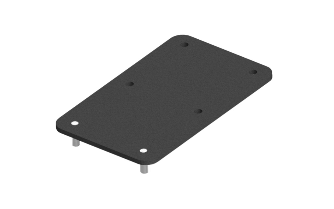 Multi-Function Pivot Mount, 6 Extension, VESA 75 Mounting Plate with Back  Plate