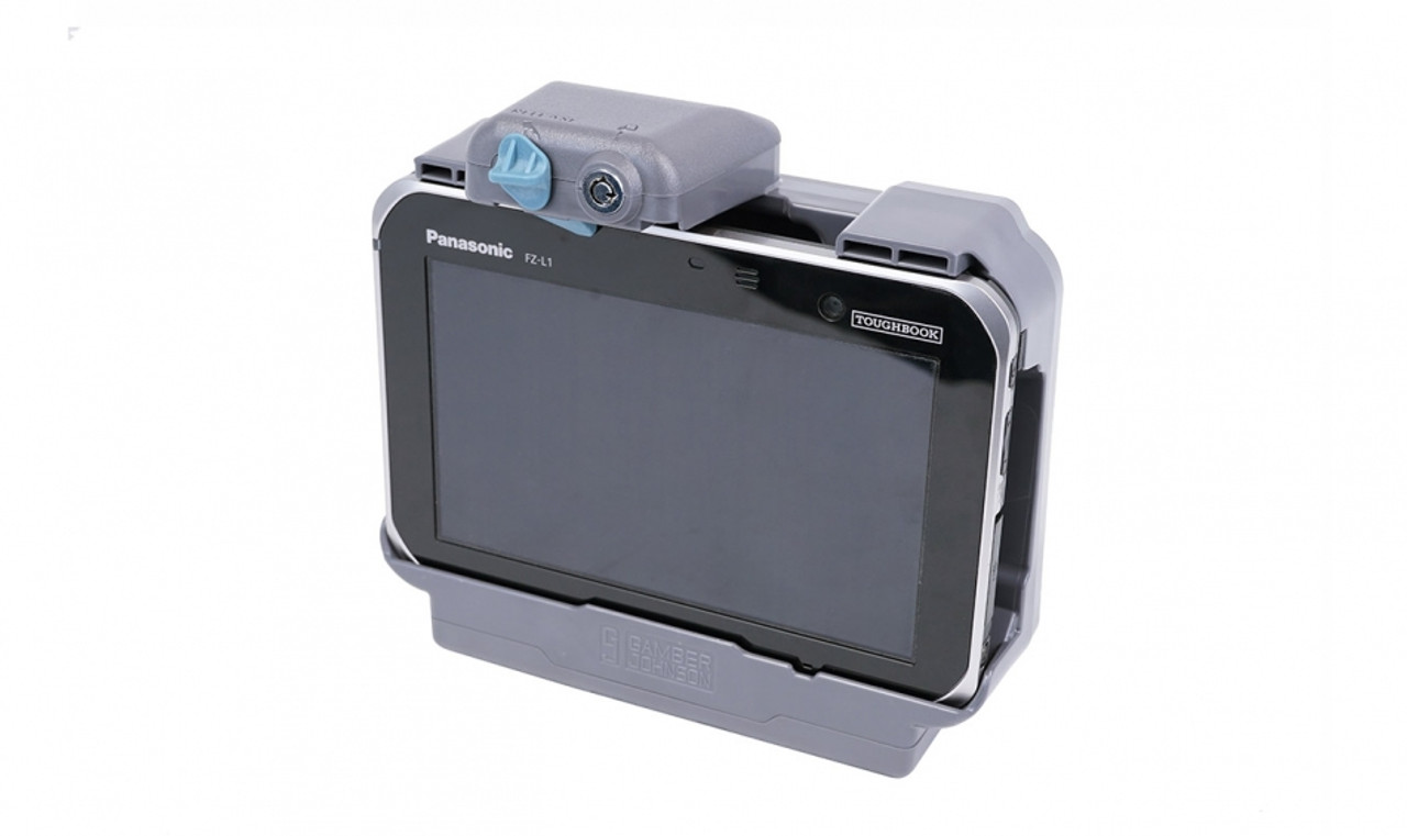 Gamber Johnson 7160-1314-00, Panasonic Toughbook S1/L1 Tablet Docking Station, No RF - Thick Model