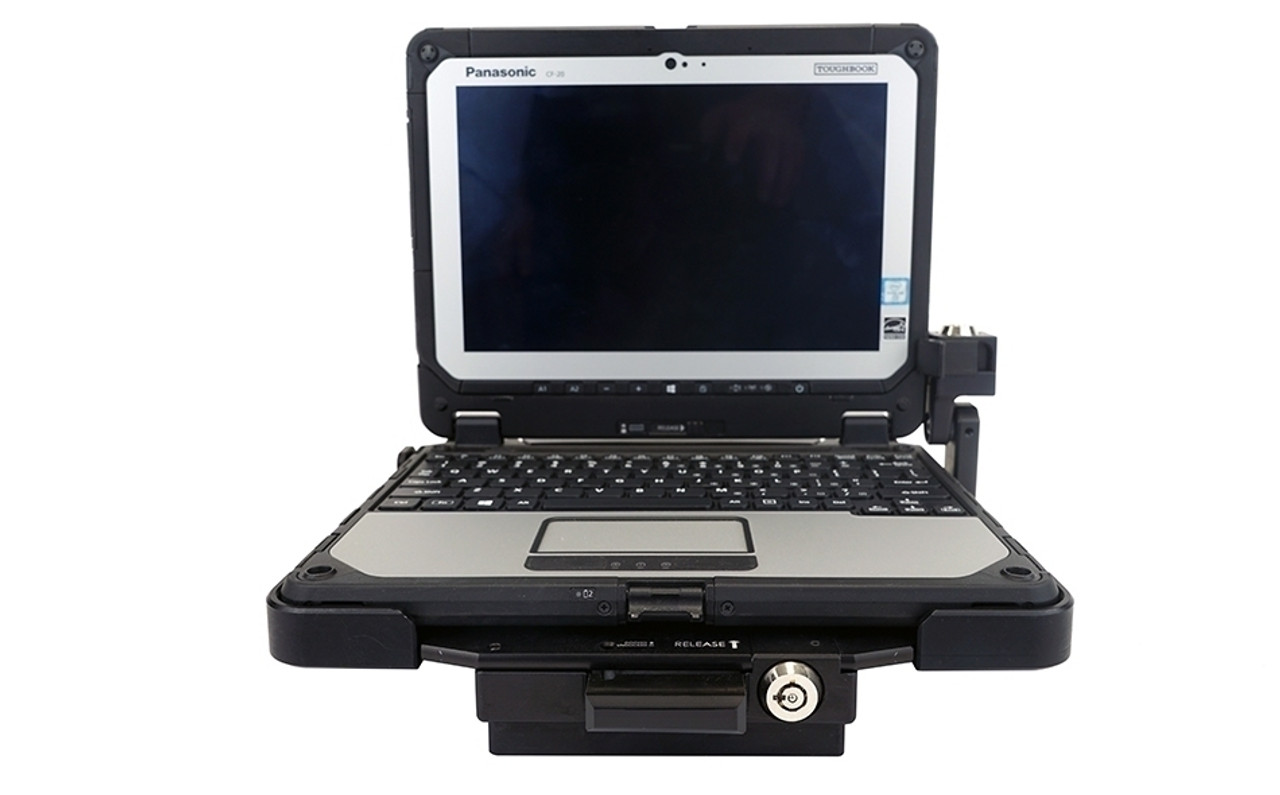 Gamber johnson 7300-0191-12, TrimLine Panasonic Toughbook CF-20 Laptop Vehicle Docking Station, Dual RF - TNC with LIND Power Adapter