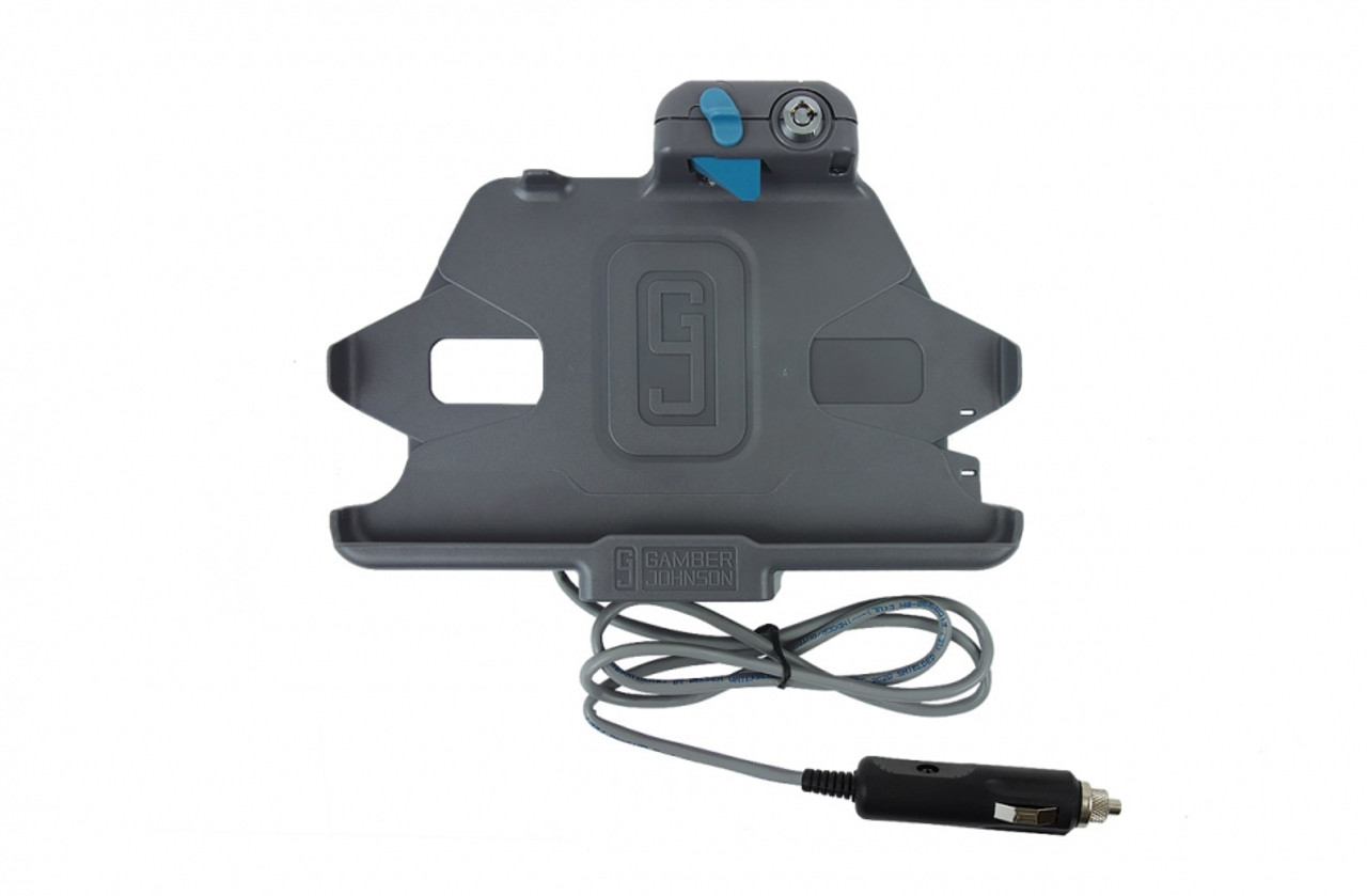 Gamber Johnson 7160-1368-20, Samsung Galaxy Tab Active2/Active3 Dual USB Docking Station with Cigarette Lighter Connector