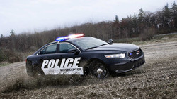 Police Car Graphics Kit, Featuring the “Swoosh” Design