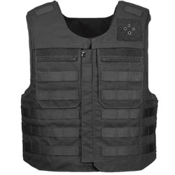 Matrix Delta Force Style Body Armor Shell Vest (Color: Black