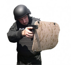 Uhmwpe Butterfly Ballistic Shield Swat Police Self-defense Nij