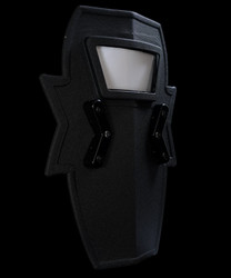 PE Ballistic Shield with window. Level IIIA 20W x 36 H - Kejo Limited  Company