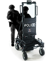 United Shield Standard Ballistic Shield, NIJ Level IIIA Protection,  Optional 4 x 16 Viewport, Led light, multiple sizes available, for  Military and Law Enforcement - Dana Safety Supply