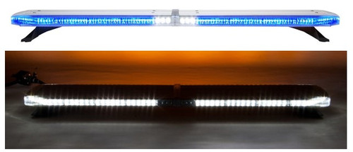 CLOSE OUT Whelen GB2SP3BY Legacy LED Light Bar Blue/White Front - Blue/Amber Rear, Takedowns, Smoked Lens