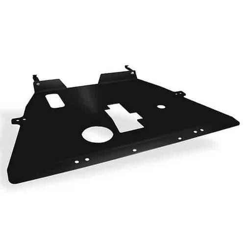 Pro-Gard Skid Plates For Undercarriage Or Transmission, Black Powder Coated Steel, Protects Vital Vehicle Components During Pursuit,  For 2013-2022 Ford Interceptor Utility/Sedan,  2011-2022 Dodge Charger,  or 2018-2022 Durango PPV/SSV