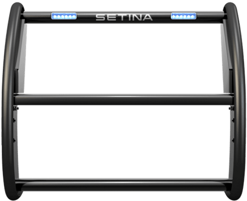 Setina PB450 Lighted Push Bumpers For 2015-2023 Ford F250-550