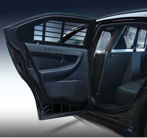Setina Door Panels Pair, Choose; TPO Plastic Black (Installs Over OEM Door Panels), Aluminum or Steel (Replacement Door Panels), For 2021-2023 Chevrolet Tahoe