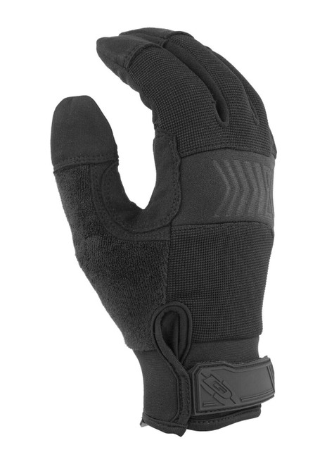 Damascus KX1 - KoreFlex II Micro-Armor, Synthetic Puncture Resistant , Touchscreen Technology on Thumb and Index Finger, Synthetic Suede Leather Palm and Knuckles, Polyester Knit Spandex on Back, Hyprene Breathable cuff, Low-Pro Velcro Strap