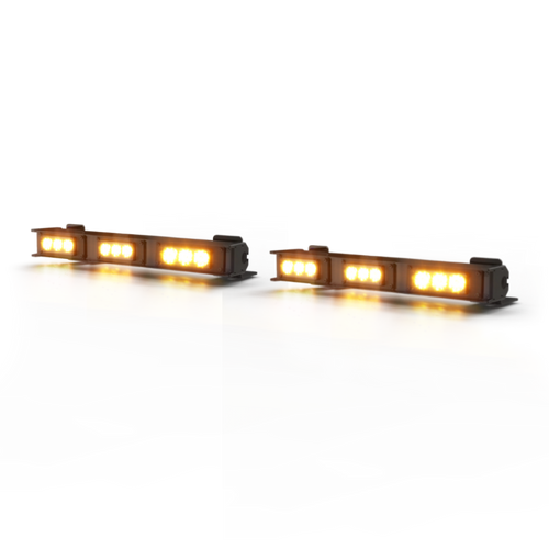 Code-3 Torus NarrowStik Traffic Advisor, 6 light heads per stick, provides extraordinary visibility allowing approaching traffic extra time to move over or slow down
