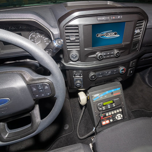 Jotto-Desk 425-6708, Ford F-150 SSV/PR (2021+) Vertical Dash Mount Contour Console