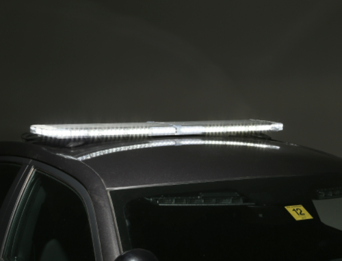 CLOSE OUT Whelen E385X Legacy LED 48" Light Bar, TRIO R/B/W Front - R/B/A Rear