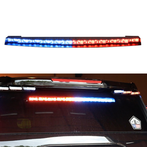 CLOSE OUT Whelen BS44ZT Inner Edge RST, Rear Facing Interior Dodge Durango 10 Lamp Tray, Red/Blue/Amber