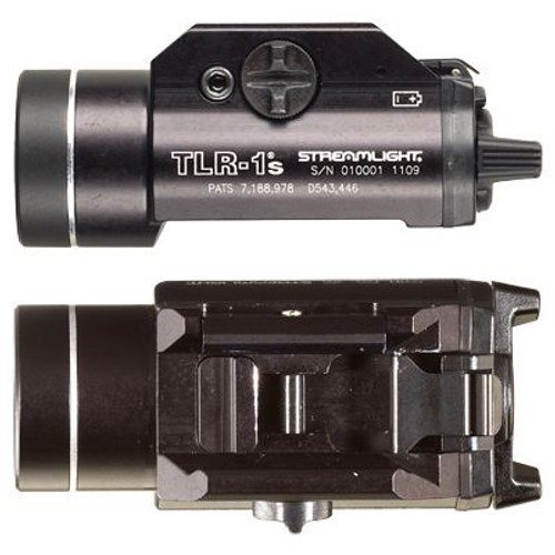 Streamlight 69210 TLR-1s - Includes Rail Locating Keys and lithium batteries. Box - Black - DSS