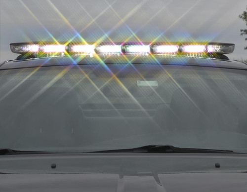 Soundoff nForce LED Dual Color Light Bar, 48 inch, RW/BW Front, RA/BA Rear, 2010-2019 Taurus, 2014-2019 Toyota Corolla, ENFLB004K0-0HP