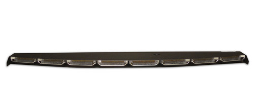 Sound-off 2011-2014 Dodge Charger n-Force Rear Deck Facing Interior LED Light bar, Single color per light-head, All Amber, includes shroud to reduce flash-back, ENFWBRFD01