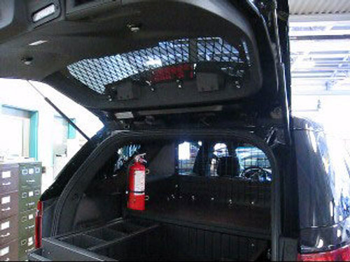 Rear Window Guard Kit for Ford Interceptor Utility, 2013-2019