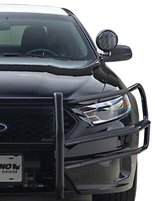 Go Rhino Ford Law Enforcement Interceptor Sedan Taurus Push Bar Brush Guard with Heavy Duty Wrap Arounds 2013-2019
