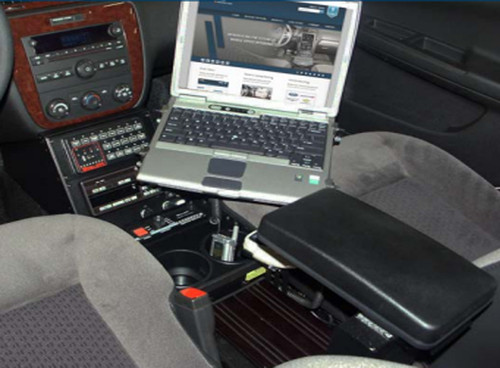 Havis PKG-PSM-368 Premium Pedestal Mount Package, Dodge Charger 2011-23
