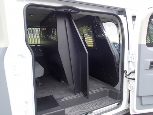 Havis P-MID-2 Middle Partition, Ford Transit Window Van w/ Low Roof & Side Swing Out or Sliding Doors 2015-24