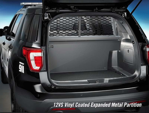 Setina Rear Cargo Partition For 2020-2023 Ford PIU For Use Behind 2nd Row Seat Only