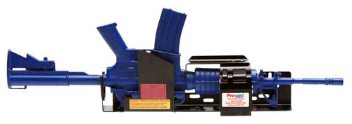 Pro-Gard G5000, Single Weapon, Flat Surface Universal Partition Horizontal Mount Gun Rack,  Custom Order