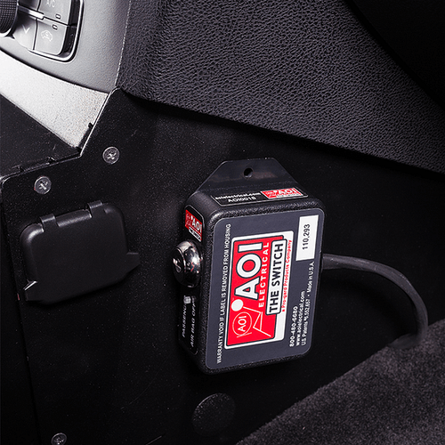 Pro-Gard AOI Electrical Air Bag Control Switches, Optional Air Bag Shunt or Remote Status Light, Keyed On/Off Control Switches To Activate/Deactivate Passenger, Driver, Or Side Curtain Airbags