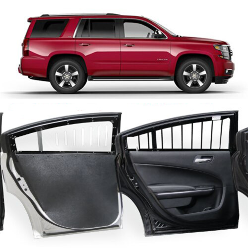 Rear Window Barrier Guards for 2015-2020 & 2021+ Chevy Tahoe by Pro-Gard, Pair, Kit