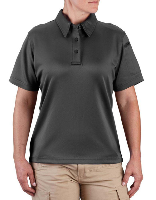 Propper  F5327-72 Womens I.C.E. Tactical Polo, Short Sleeve, Polyester/Spandex, includes sternum and shoulder loops, and 2 channel pocket pen