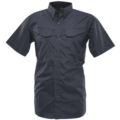 Tru-Spec TS-1093 24-7 Series Men's Ultralight Short Sleeve Field Button-Down Casual Shirt, 2 Chest Pockets, Polyester/Cotton Blend Fabric