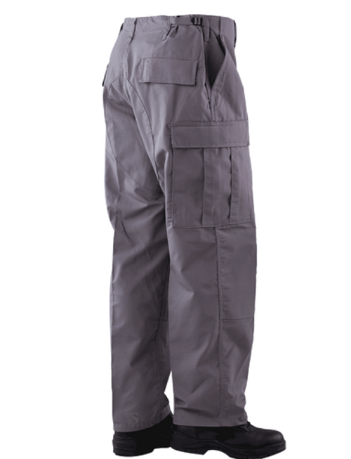 Tru-Spec TS-1304 BDU Uniform Tactical Pants, Cargo, Relaxed Fit, Vat Dyed Polyester/Cotton Rip-Stop, Drawstring Leg Ties