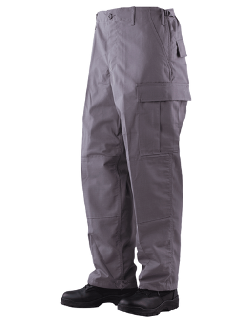 Tru-Spec TS-1304 BDU Uniform Tactical Pants, Cargo, Relaxed Fit, Vat Dyed Polyester/Cotton Rip-Stop, Drawstring Leg Ties
