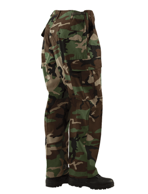 Tru-Spec 1505 BDU Uniform Cargo Pants, Classic/Straight Fit, 100% Cotton, with Color Option