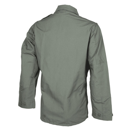 Tru-Spec TS-1379 Battle Dress Uniform (BDU) Long Sleeve Tactical Shirt, 2 Chest Pockets, Badge Tab, Polyester/Cotton Rip-Stop, Adjustable Cuffs