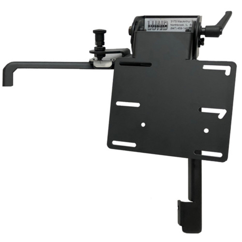 Lund Industries ODM-FPI-U Tablet Mount On Dash with Tilt & Swivel for Ford Interceptor Utility 2013-2019, 24 & 75mm