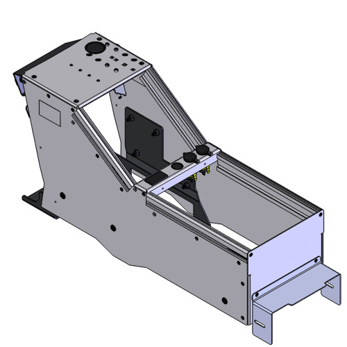 Havis C-VS-0812-INUT-1 Angled Console, Ford Interceptor Utility 2013-19