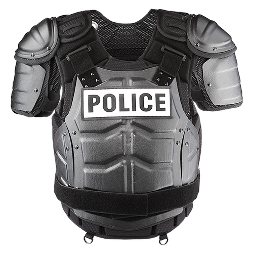 Damascus DFX2 IMPERIAL ELITE, Law Enforcement Riot Gear, Chest, Back and Shoulder Protection, includes Aluminum Chest Plate, hard shell front and back panels, Stab plate insert, etc., Shoulder and side adjustable