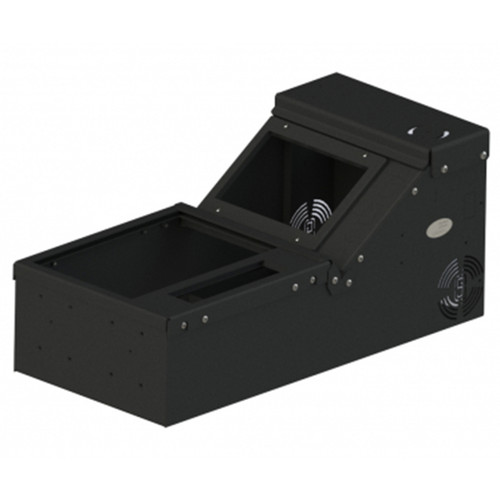 Gamber Johnson 7160-0894 Wide Body Universal Low Profile Console Box, includes faceplates and filler panels
