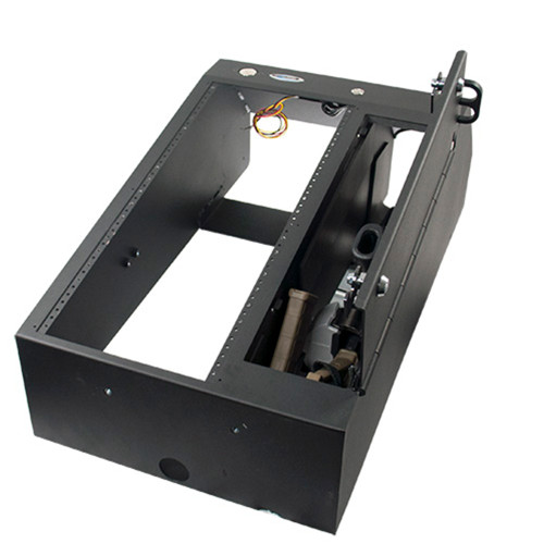 Jotto Desk 425-6491 Wide Body AR/ZRT Console, with Optional Floor Plate, includes faceplates and filler panels