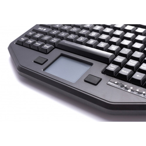 Gamber Johnson 7300-0180 iKey Full Travel Keyboard with Integrated Touchpad, Humidity Resistant