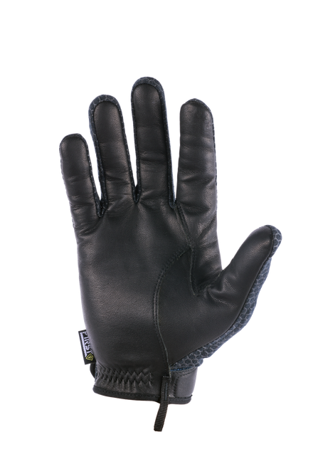 First Tactical 150012 Men's Slash & Flash Protective Knuckle Glove, adjustable wrist cuff, Cut resistant,flame resistant, Black