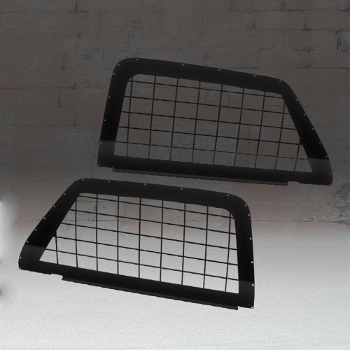 Westin 35-16005 2nd Row Side Glass Window Guards, Ford Police Interceptor Utility 2015-21