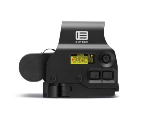 EOTech EXPS3-0 NIGHT VISION Compatible Holographic Weapon Sight, Single CR123 battery; reticle pattern with 68 MOA ring & 1 MOA dot - side buttons-NV-single QD lever