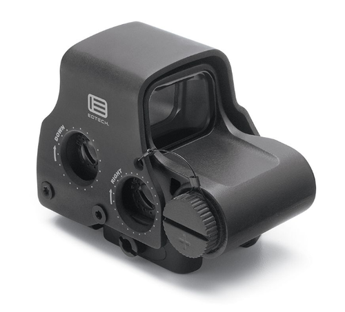 EOTech EXPS2-0 Holographic Weapon Sight, Single CR123 battery; reticle pattern with 68 MOA ring & 1 MOA dot - side buttons- single QD lever