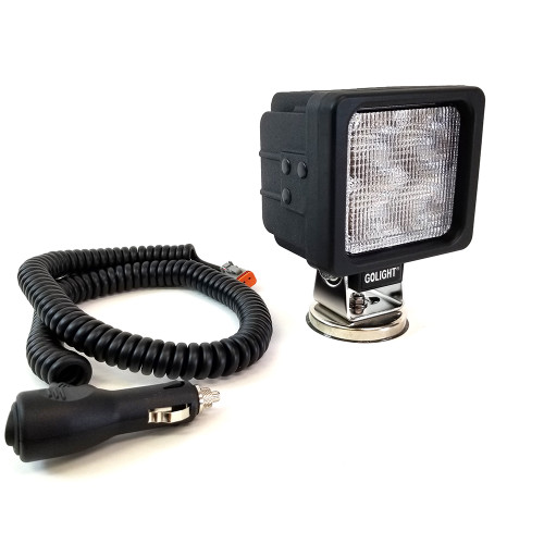 Golight 40215 GXL Magnetic Mount LED Worklight, includes Standard Lens (pre-installed), Worklight Option, Black