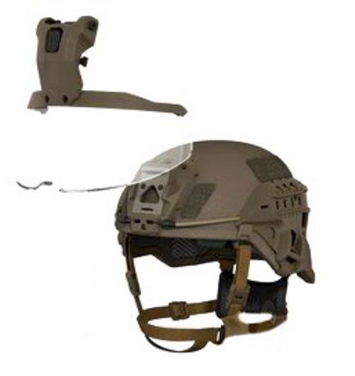 Avon Protection Helmet Option - Visor Option, for use with F70 Helmets