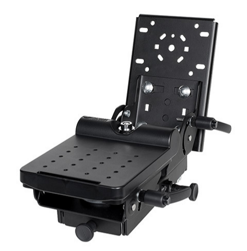 Gamber Johnson 7170-0512, Tablet Display Mount Kit: Mongoose and Quick Release Keyboard Tray, Standard Or Tall, Mounts To Any Gamber-Johnson Upper Pole or “Smiley Face” Hole Pattern