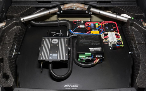 Gamber Johnson 7160-0851, 2013-2019 Ford Police Interceptor Utility Rear Equipment Tray